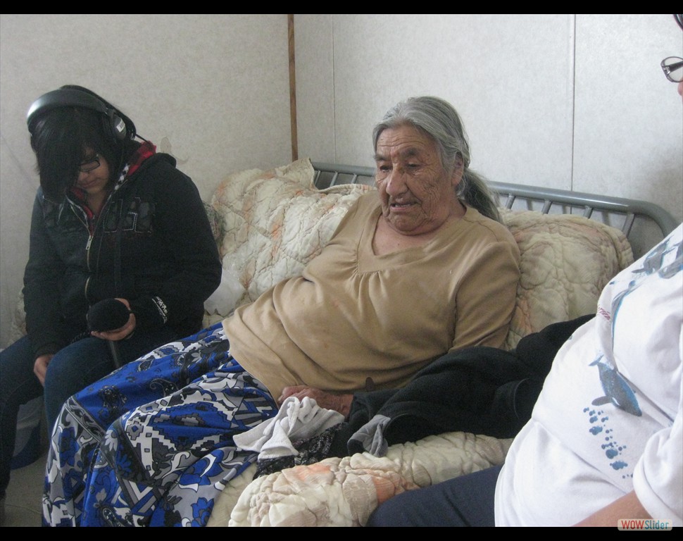 Youth and Elder in North Spirit Lake
